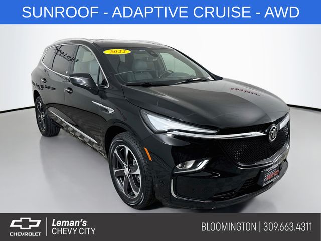Black (Ebony Twilight Metallic) 2022 Buick Enclave SUV / Crossover Four-Wheel Drive 9-Speed Automatic