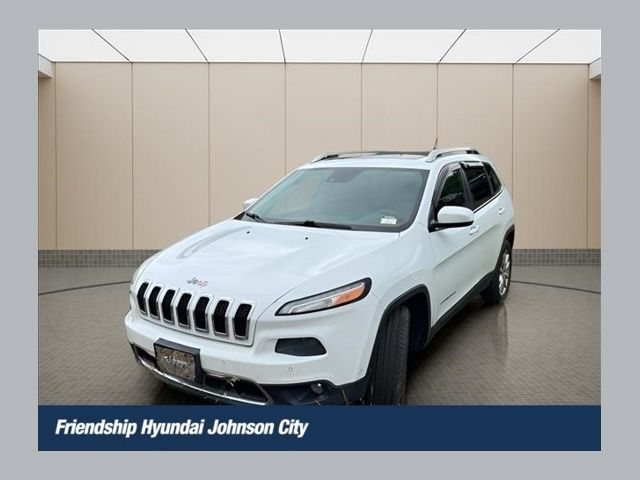 Bright White Clearcoat 2014 Jeep Cherokee Limited 4WD SUV / Crossover Four-Wheel Drive 9-Speed Automatic