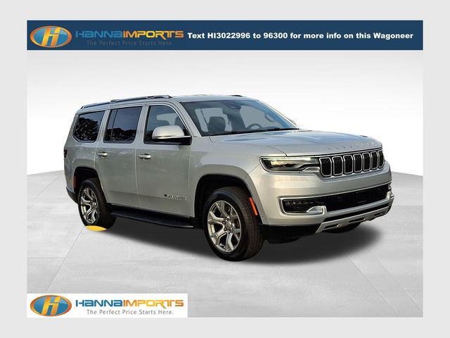 Silver Zynith 2022 Jeep Wagoneer Series II 4WD SUV / Crossover Four-Wheel Drive 8-Speed Automatic