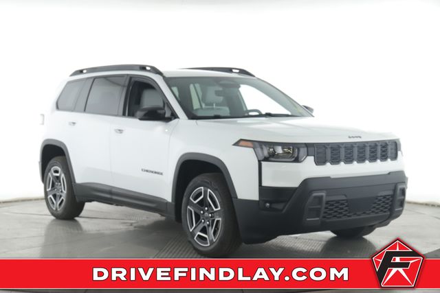 Bright White Clearcoat 2026 Jeep Cherokee SUV / Crossover Four-Wheel Drive Continuously Variable Transmission