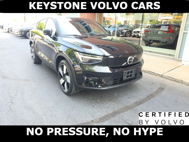Onyx Black Metallic 2023 Volvo C40 Recharge SUV / Crossover All-Wheel Drive 1-Speed Automatic