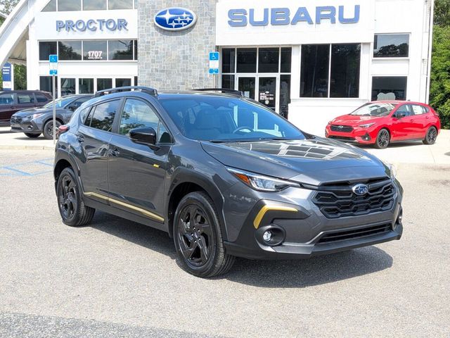 Magnetite Gray Metallic 2025 Subaru Crosstrek Sport AWD SUV / Crossover All-Wheel Drive Continuously Variable Transmission