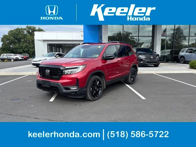 Radiant Red Metallic II 2024 Honda Passport SUV / Crossover All-Wheel Drive 9-Speed Automatic