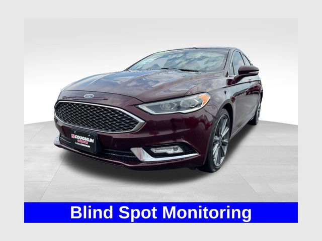 Red (Burgundy) 2017 Ford Fusion Sedan All-Wheel Drive 6-Speed Automatic