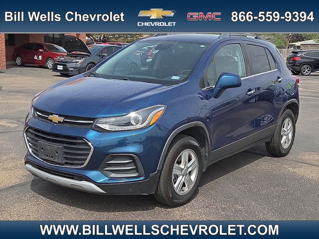 Pacific Blue Metallic 2019 Chevrolet Trax LT AWD SUV / Crossover All-Wheel Drive 6-Speed Automatic