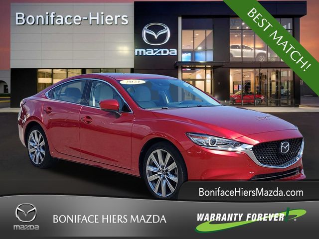 Soul Red Crystal Metallic 2021 Mazda MAZDA6 Grand Touring Reserve FWD Sedan Front-Wheel Drive 6-Speed Automatic