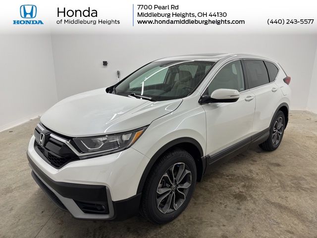 White 2022 Honda CR-V EX-L AWD SUV / Crossover All-Wheel Drive Continuously Variable Transmission