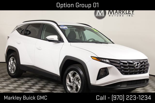 White Pearl 2023 Hyundai Tucson SEL AWD SUV / Crossover All-Wheel Drive 8-Speed Automatic