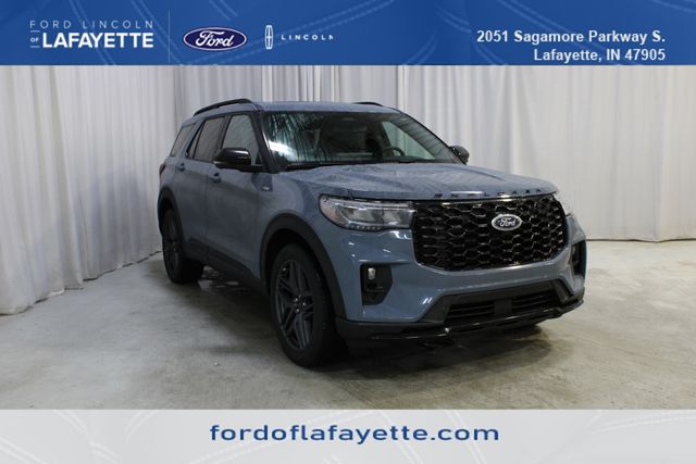 Vapor Blue 2025 Ford Explorer ST-Line AWD SUV / Crossover All-Wheel Drive Automatic