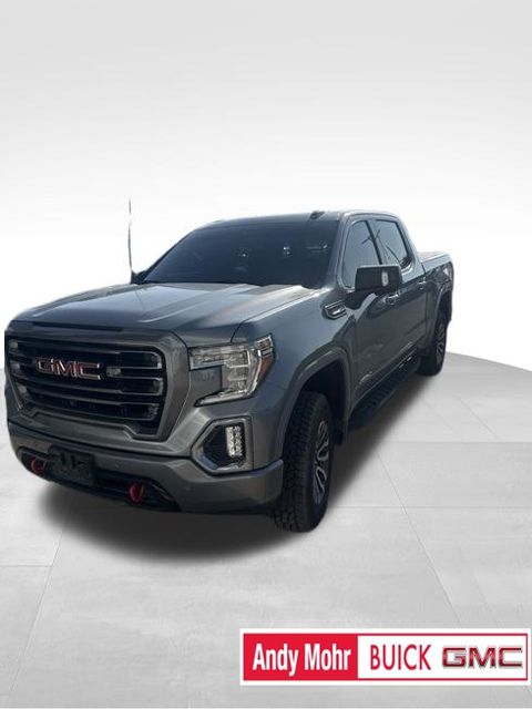 Gray (Steel Metallic) 2021 GMC Sierra 1500 Pickup Truck Four-Wheel Drive Automatic