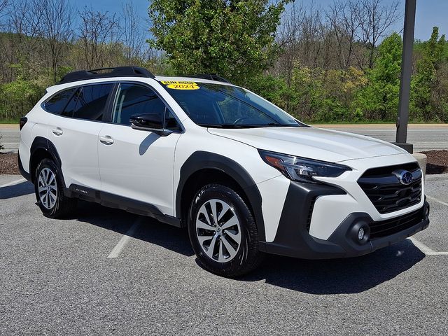 2024 Subaru Outback Premium White at Subaru and VW of Moon Township