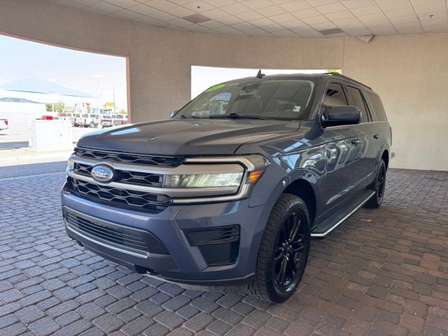 Blue Metallic 2022 Ford Expedition SUV / Crossover Four-Wheel Drive Automatic