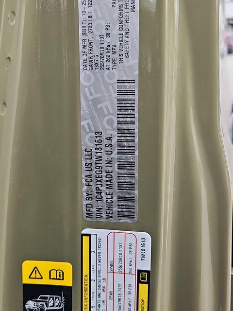 New 2026 Green Jeep Sahara image 30