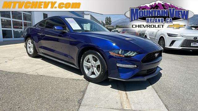 Kona Blue Metallic 2020 Ford Mustang Coupe Rear-Wheel Drive Automatic