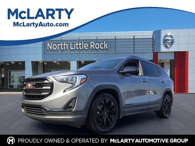 Gray (Satin Steel Metallic) 2021 GMC Terrain SUV / Crossover Front-Wheel Drive 9-Speed Automatic