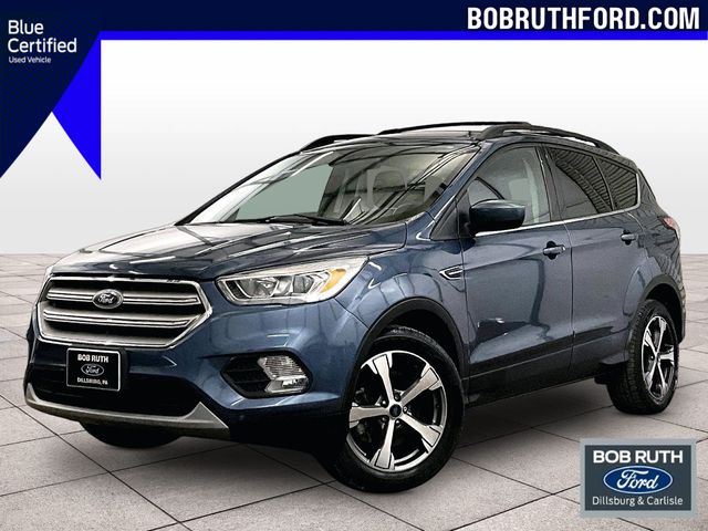 2018 Ford Escape SEL Blue at Audi Porsche Sewickley