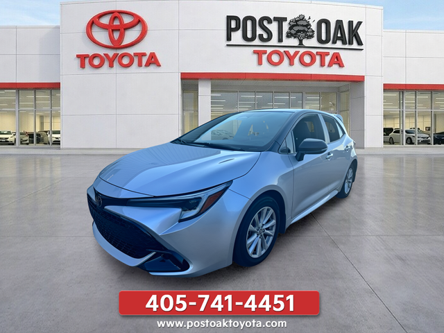 Classic Silver Metallic 2026 Toyota Corolla Hatchback Hatchback Front-Wheel Drive Continuously Variable Transmission