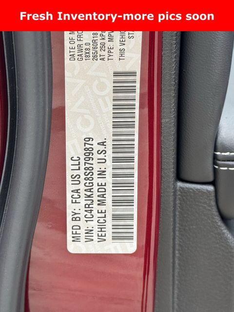2025 Jeep Grand Cherokee L Altitude X Red at Mac Haik CDJR North Houston