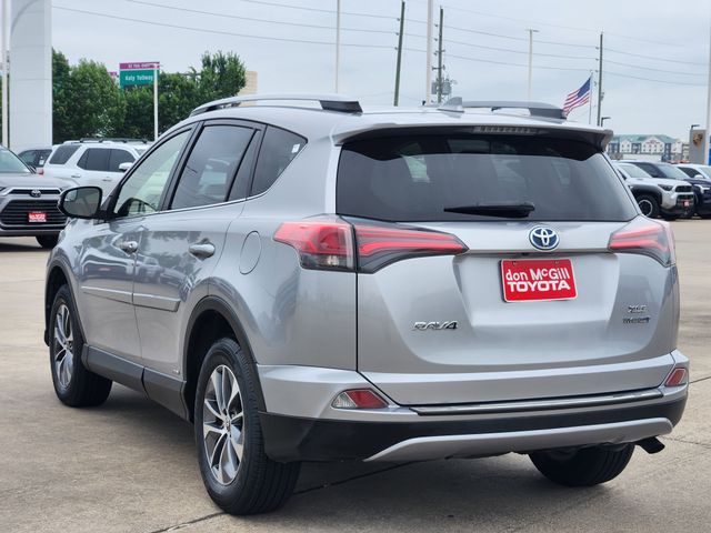 2018 Toyota RAV4 Hybrid XLE Silver at Bayway Cadillac of The Woodlands