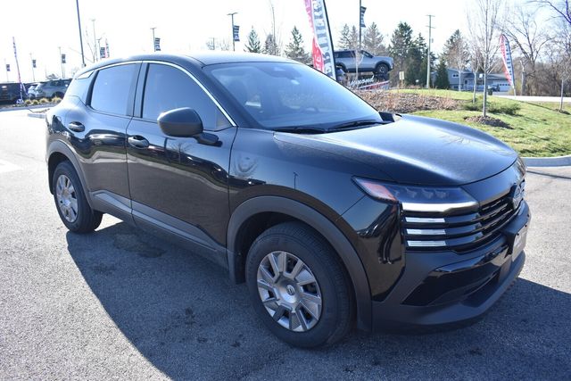 Super Black 2025 Nissan Kicks S AWD SUV / Crossover All-Wheel Drive Continuously Variable Transmission