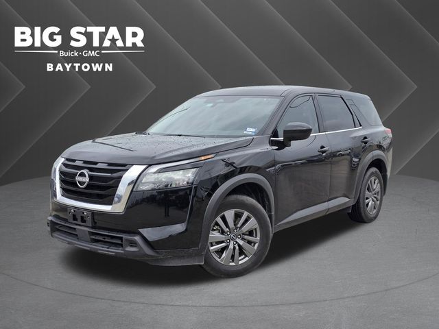 2025 Nissan Pathfinder S Black at DeMontrond Auto Country