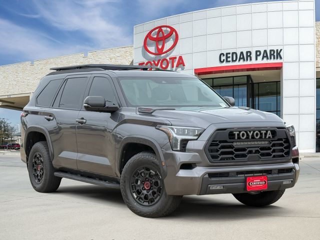 Magnetic Gray Metallic 2025 Toyota Sequoia SUV / Crossover Four-Wheel Drive Automatic