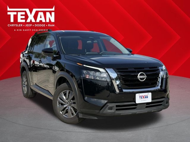 2025 Nissan Pathfinder SV Black at Bravo Nissan