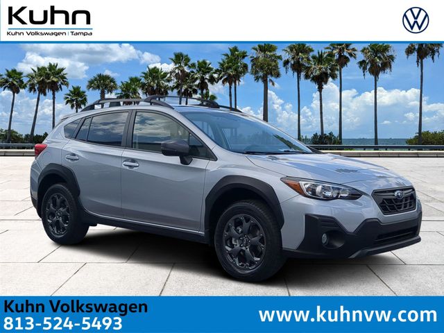 Ice Silver Metallic 2023 Subaru Crosstrek Sport AWD SUV / Crossover All-Wheel Drive Continuously Variable Transmission