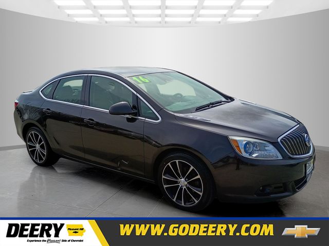 Mocha Bronze Metallic 2016 Buick Verano Sport Touring FWD Sedan Front-Wheel Drive 6-Speed Automatic Overdrive