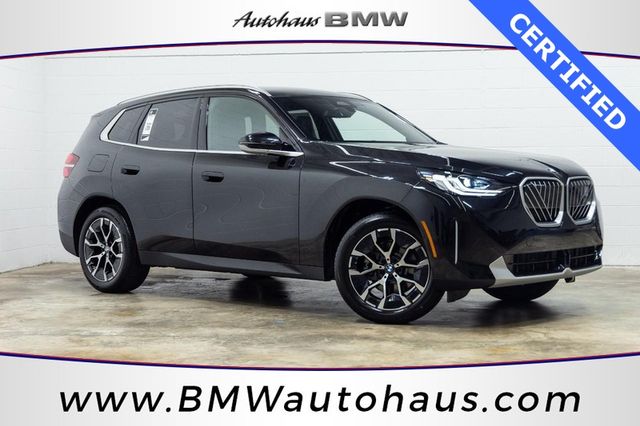 Black Sapphire Metallic 2025 BMW X3 SUV / Crossover All-Wheel Drive 8-Speed Automatic