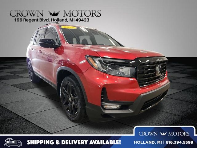 Radiant Red Metallic II 2025 Honda Passport SUV / Crossover All-Wheel Drive 9-Speed Automatic