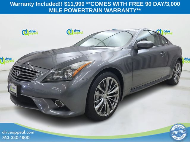 Gray (Graphite Shadow) 2011 INFINITI G37 Coupe All-Wheel Drive 7-Speed Automatic