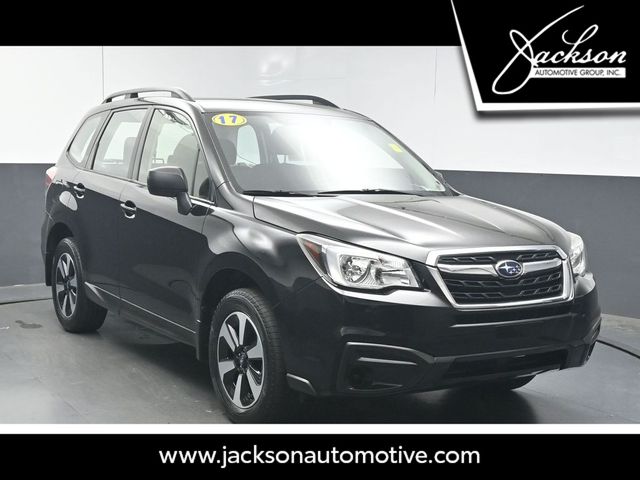 Crystal Black Silica 2017 Subaru Forester 2.5i SUV / Crossover All-Wheel Drive Continuously Variable Transmission