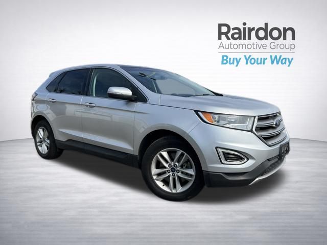Ingot Silver Metallic 2015 Ford Edge SUV / Crossover All-Wheel Drive 6-Speed Automatic