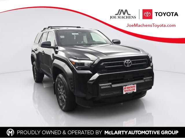 Black 2025 Toyota 4Runner SR5 4WD SUV / Crossover Four-Wheel Drive 8-Speed Automatic