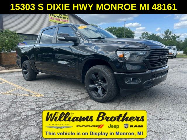 2019 Ram 1500 Big Horn/Lone Star - Diamond Black exterior view 1