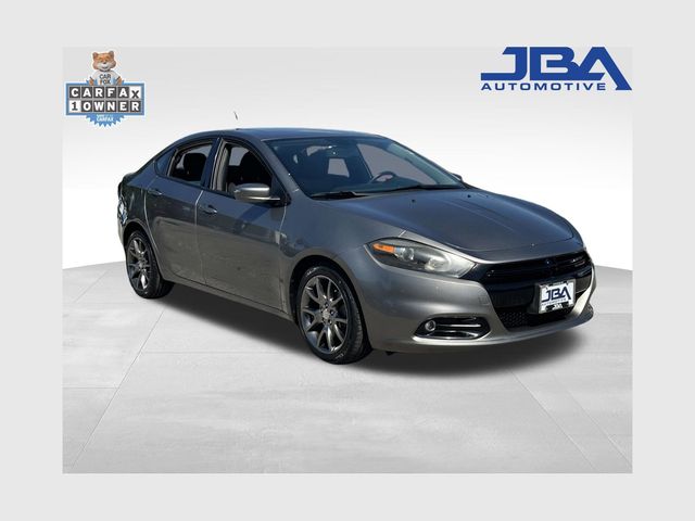 Gray (Tungsten Metallic) 2013 Dodge Dart Sedan Front-Wheel Drive 6-Speed Automatic