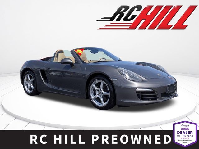 Agate Gray Metallic 2013 Porsche Boxster Base Convertible Rear-Wheel Drive 7-Speed Automatic