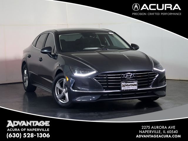 Portofino Gray 2022 Hyundai Sonata Sedan Front-Wheel Drive 8-Speed Automatic