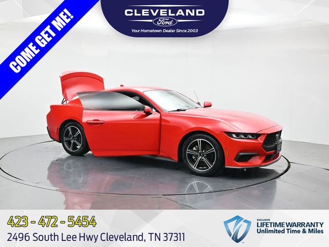 Race Red 2024 Ford Mustang EcoBoost Premium Fastback RWD Coupe Rear-Wheel Drive Automatic
