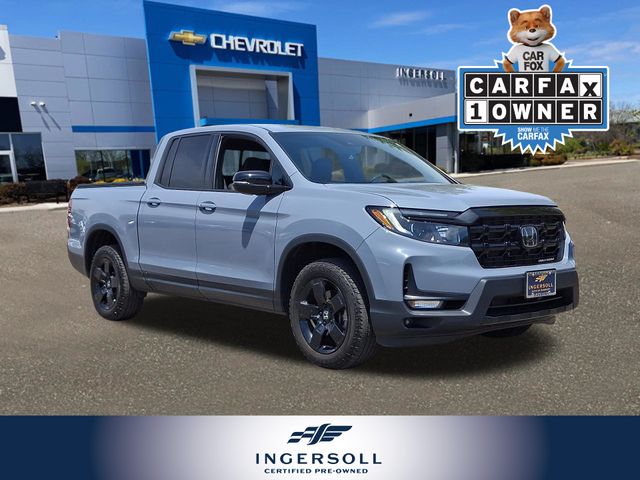 Sonic Gray Pearl 2025 Honda Ridgeline Black Edition AWD Pickup Truck All-Wheel Drive 9-Speed Automatic