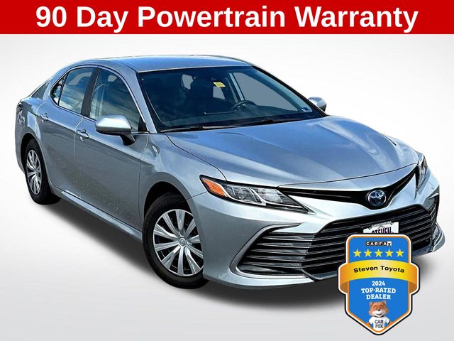 Celestial Silver Metallic 2023 Toyota Camry Hybrid Sedan Front-Wheel Drive Continuously Variable Transmission