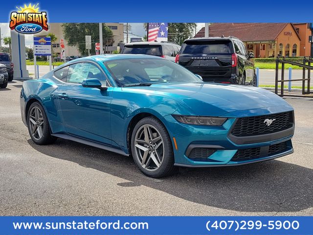 Adriatic Blue Metallic 2026 Ford Mustang Coupe Rear-Wheel Drive Automatic