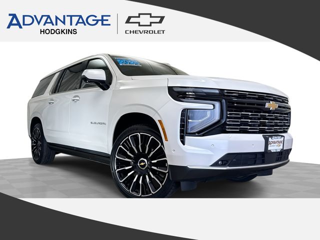 White (Iridescent Pearl Tricoat) 2025 Chevrolet Suburban SUV / Crossover Four-Wheel Drive Automatic