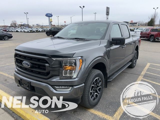 Carbonized Gray Metallic 2023 Ford F-150 XLT SuperCrew 4WD Pickup Truck Four-Wheel Drive Automatic