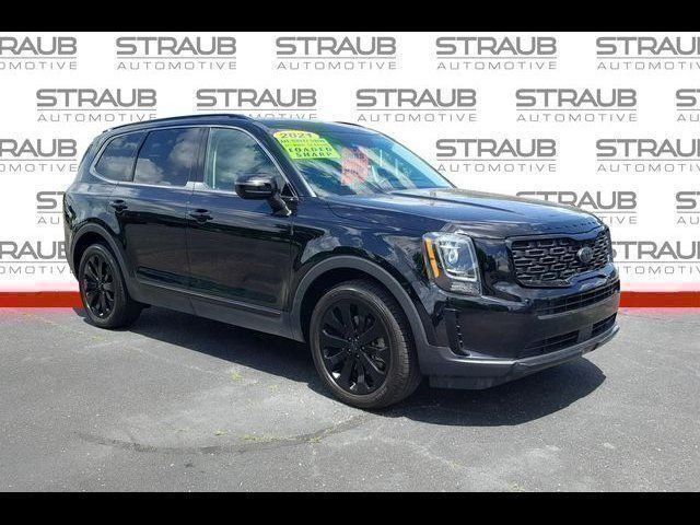 Ebony Black 2021 Kia Telluride SUV / Crossover All-Wheel Drive 8-Speed Automatic
