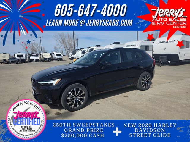 Black 2025 Volvo XC60 B5 Plus Dark Theme AWD SUV / Crossover All-Wheel Drive Automatic