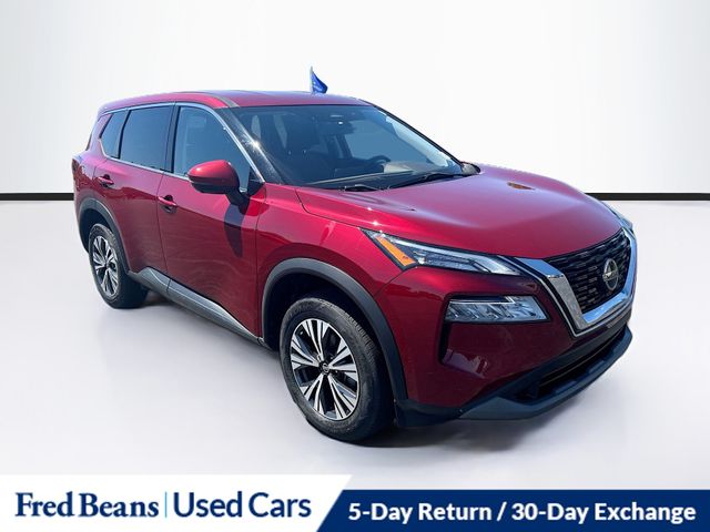 Red (Scarlet Ember Tintcoat) 2021 Nissan Rogue SUV / Crossover All-Wheel Drive Continuously Variable Transmission