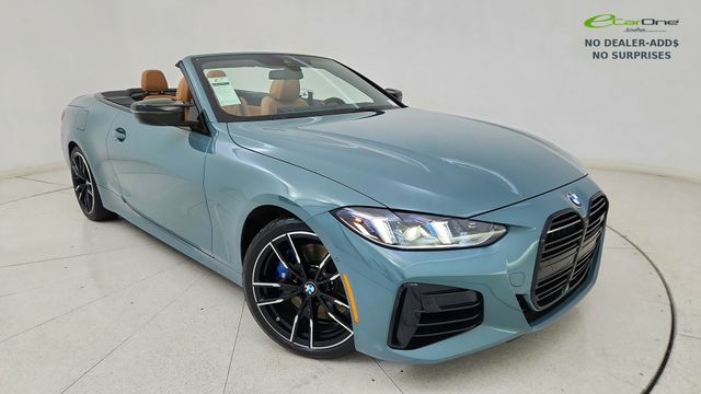 Cape York Green Metallic 2025 BMW 4 Series M440i Convertible RWD Convertible Rear-Wheel Drive 8-Speed Automatic