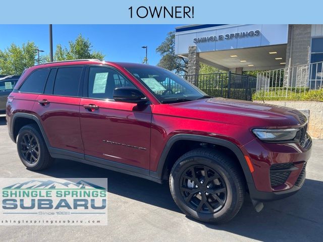 Velvet Red Pearlcoat 2024 Jeep Grand Cherokee SUV / Crossover Four-Wheel Drive 8-Speed Automatic